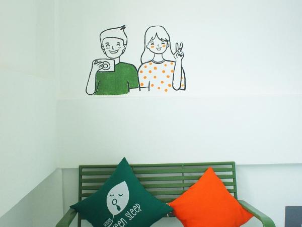 Green Sleep Hostel : photo 8 de la chambre chambre privée 11 m2 - pas de fenêtres 