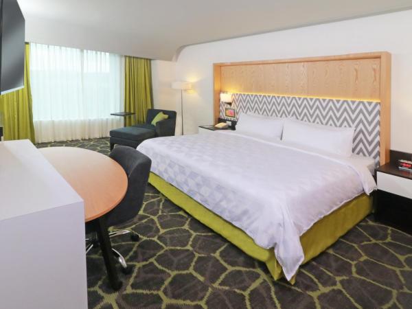Holiday Inn Queretaro Zona Krystal, an IHG Hotel : photo 1 de la chambre standard king room with minifridge