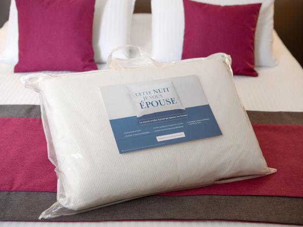 Kyriad Saint-Etienne Centre : photo 5 de la chambre chambre avec 1 lit double