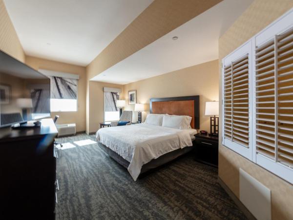 Holiday Inn Express & Suites Riverport Richmond, an IHG Hotel : photo 1 de la chambre suite lit king-size avec baignoire spa