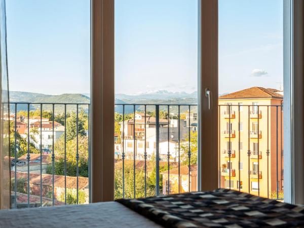 Hotel San Marco Fitness Pool & Spa : photo 3 de la chambre chambre double supérieure avec balcon et baignoire