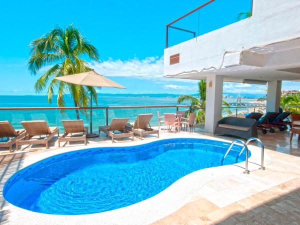 Vallarta Shores Beach Hotel : photo 2 de la chambre suite 4 chambres avec piscine privée et service de chef