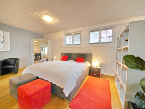 B&B Corseaux Beach & Riviera Beach : photo 10 de la chambre riviera beach | loft avec jardin - vue sur lac