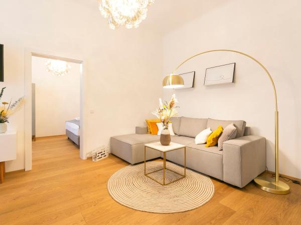 Mint@Naschmarkt Premium Apartments : photo 9 de la chambre appartement avec balcon