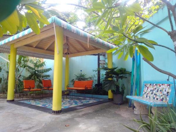 Casa Azul - Apartment : photo 7 de la chambre appartement - vue sur jardin