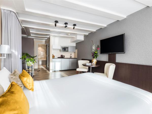 NH Collection Barbizon Palace Apartments : photo 2 de la chambre appartement 1 chambre avec vue