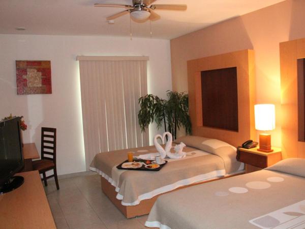 Hotel Real Zapopan : photo 5 de la chambre chambre avec 2 grands lits queen-size