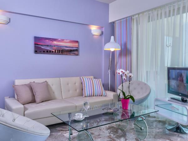 Ilios Beach Hotel Apartments ADULTS ONLY : photo 4 de la chambre studio supérieur - vue sur mer
