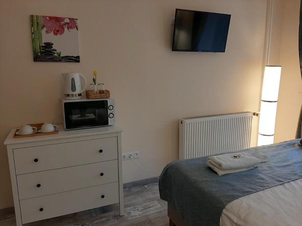 Korona Panzió Budapest : photo 6 de la chambre chambre double ou lits jumeaux supérieure avec terrasse