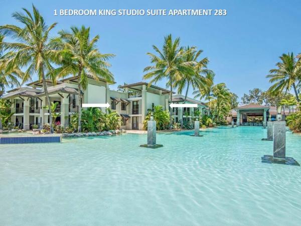 Luxury Apartments at Temple Resort and Spa Port Douglas : photo 6 de la chambre one-bedroom studio suite with pool view