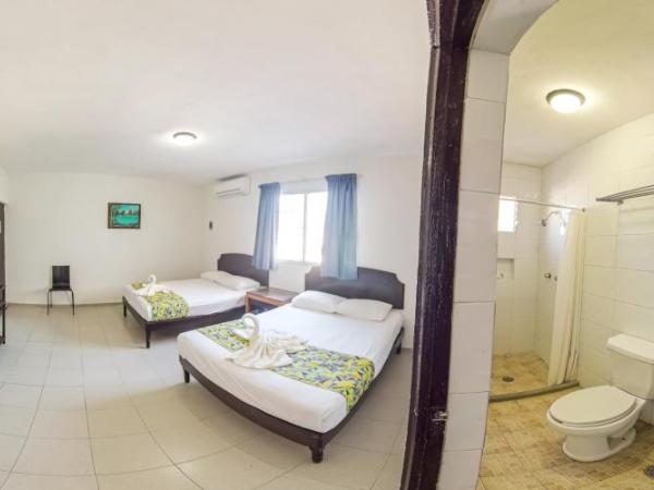 Hotel Isla de Sacrificio : photo 6 de la chambre chambre double standard avec 2 lits doubles