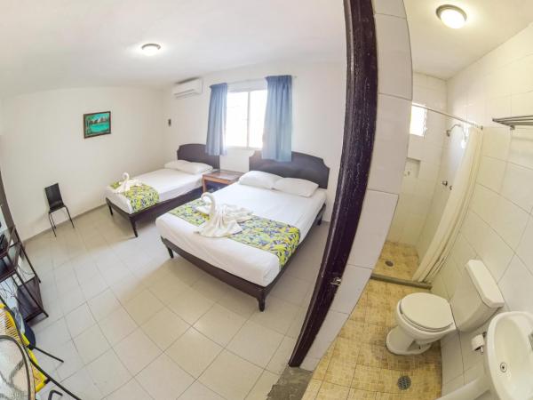 Hotel Isla de Sacrificio : photo 7 de la chambre chambre double standard avec 2 lits doubles