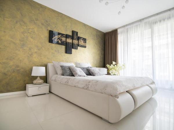 Art Apart River View Wrocław : photo 5 de la chambre studio