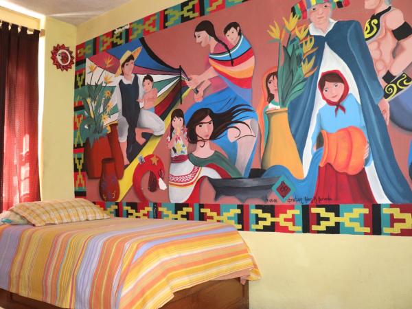 Hostel Casa Zalaoui : photo 4 de la chambre chambre triple avec salle de bains commune