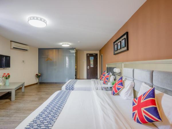 Euro Rich Hotel Melaka : photo 3 de la chambre hébergement familial quadruple deluxe