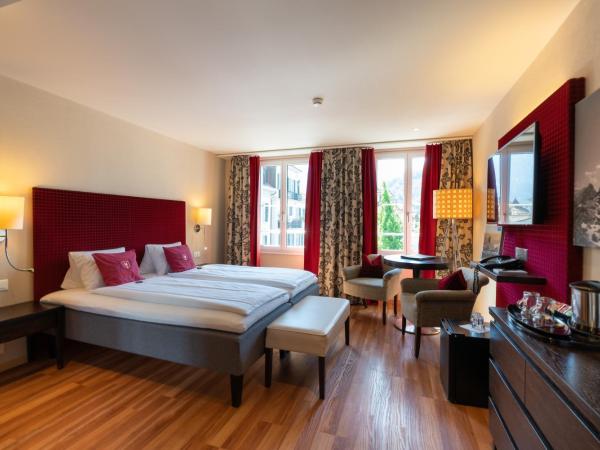 Hotel Krebs Interlaken : photo 3 de la chambre chambre lits jumeaux standard