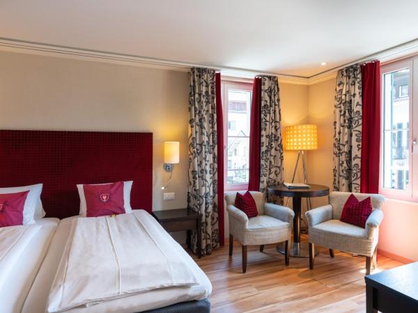 Hotel Krebs Interlaken : photo 3 de la chambre chambre lits jumeaux supérieure