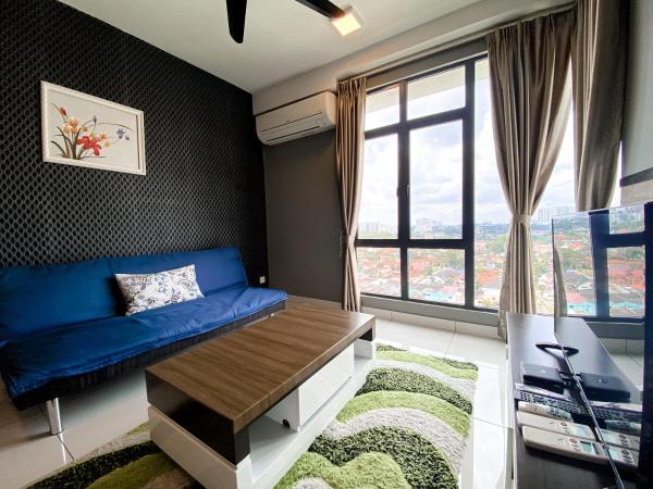 1 Tebrau Residences By JK Home : photo 2 de la chambre appartement