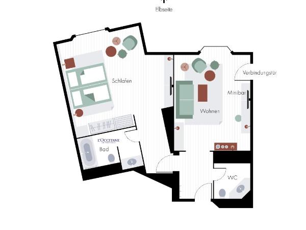 Bilderberg Bellevue Hotel Dresden : photo 9 de la chambre suite supérieure