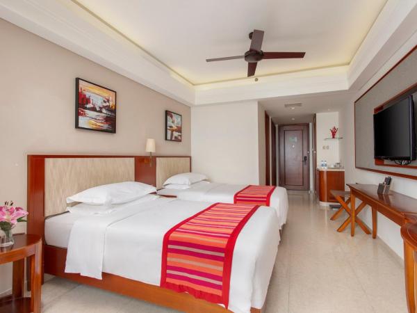 Sanya Seacube Holiday Hotel : photo 5 de la chambre chambre lit king-size ou lits jumeaux supérieure - vue sur mer