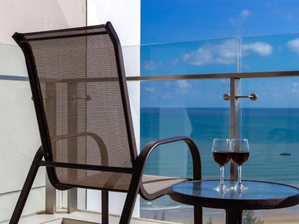 Sanya Seacube Holiday Hotel : photo 1 de la chambre chambre double ou lits jumeaux - vue sur mer