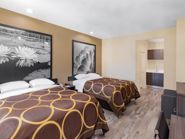 Super 8 by Wyndham Houston NW Beltway 8-West Rd : photo 2 de la chambre studio avec 2 lits queen-size - non-fumeurs