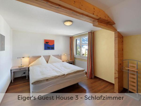 Aparthotel Eiger *** - Grindelwald : photo 2 de la chambre appartement 3 chambres - mansardé - chalet eiger