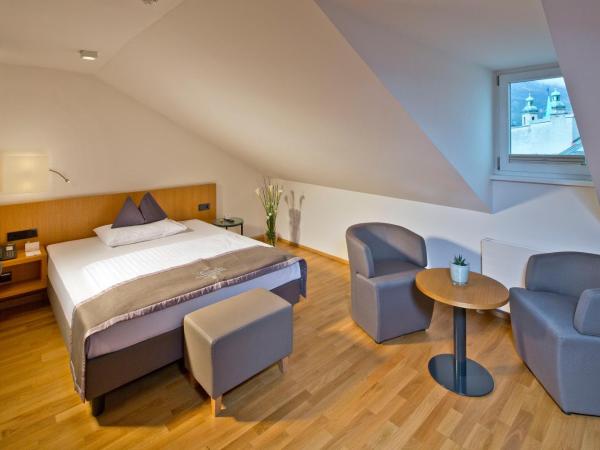 Hotel Maximilian - Stadthaus Penz : photo 1 de la chambre chambre mansardée avec climatisation
