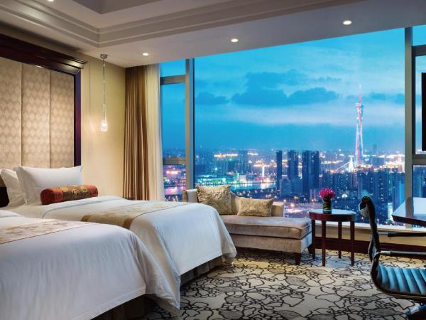 Soluxe Hotel Guangzhou - Overseas Buyers Registration Service&Canton Fair Free Shuttle Bus 15 Oct to 04 Nov : photo 2 de la chambre chambre lits jumeaux supérieure - vue sur jardin