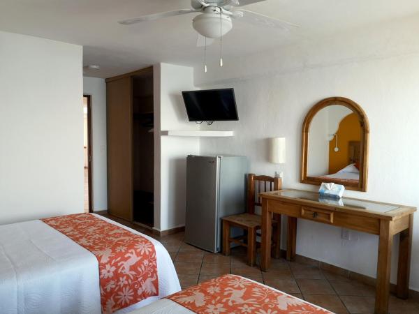 Hotel El Pescador : photo 7 de la chambre chambre double avec 2 lits doubles - vue sur océan