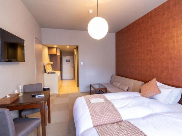 Stay SAKURA Kyoto Fuga : photo 3 de la chambre chambre lits jumeaux avec terrasse