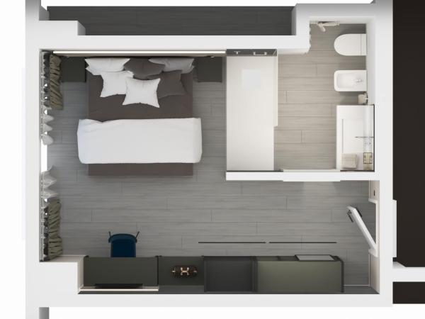 HOTEL VENICE BEACH HVB 34 Lifestyle 4 Superior : photo 1 de la chambre suite junior