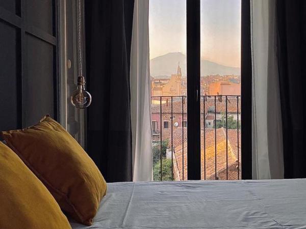 Living Suite Catania Ursino : photo 3 de la chambre chambre double avec salle de bains privative