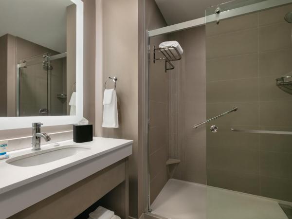 Hyatt House Atlanta Perimeter Center : photo 6 de la chambre suite 1 chambre lit king-size avec canapé-lit et cuisine