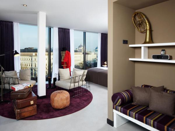 25hours Hotel beim MuseumsQuartier : photo 5 de la chambre hébergement panorama gigantesque