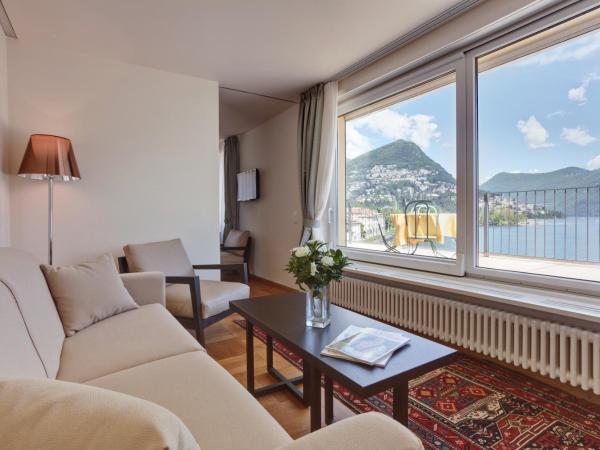 Hotel Walter Au Lac : photo 5 de la chambre suite 2 chambres avec terrasse - vue sur lac