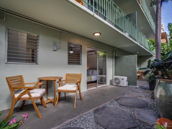 Aloha Suites Waikiki : photo 2 de la chambre studio avec terrasse