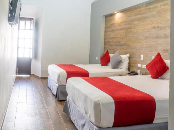 Hotel Hidalgo : photo 3 de la chambre chambre lits jumeaux avec balcon