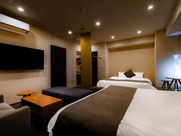 Randor Hotel Sapporo Suites : photo 3 de la chambre chambre exécutive avec 2 lits queen-size 