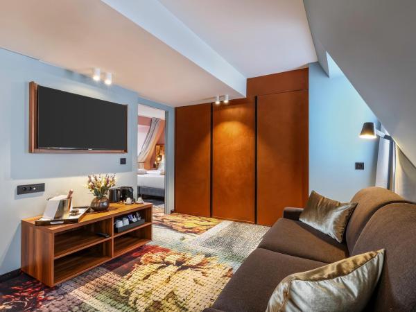 Hotel des Vosges BW Premier Collection : photo 10 de la chambre suite lit king-size avec canapé-lit