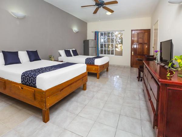 Hotel Kiin Cozumel : photo 3 de la chambre chambre double standard avec 2 lits doubles