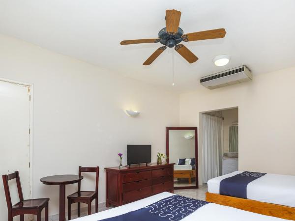 Hotel Kiin Cozumel : photo 2 de la chambre chambre double standard avec 2 lits doubles
