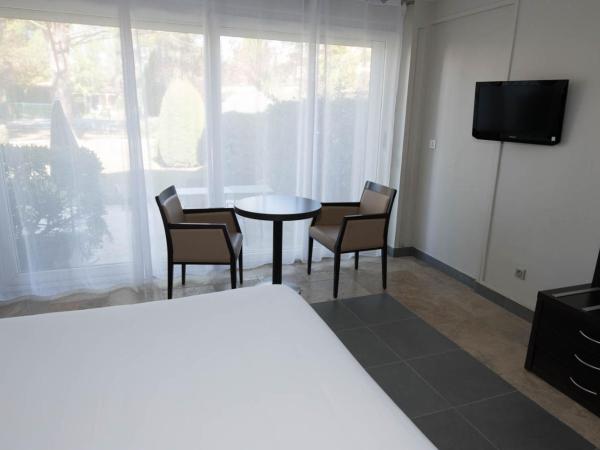 Domaine de la Petite Isle - Luberon : photo 3 de la chambre chambre prestige - vue sur jardin