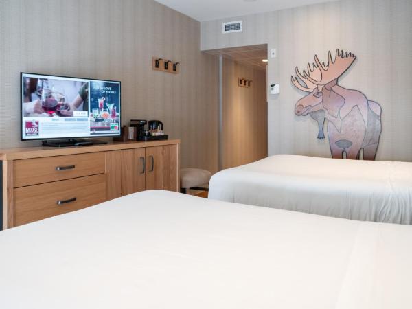 Moose Hotel and Suites : photo 2 de la chambre chambre supérieure avec 2 lits queen-size