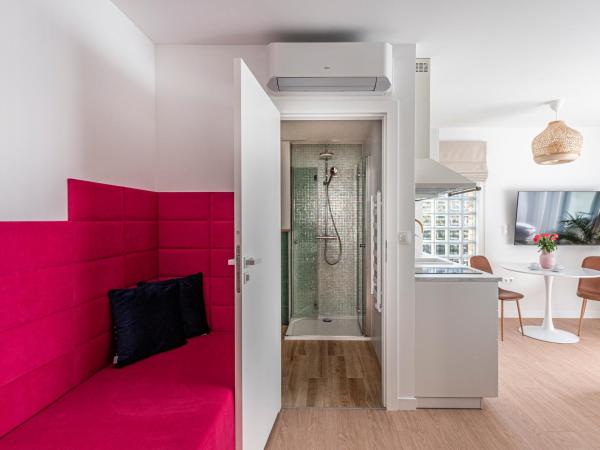 Lapwing Residence Sopot : photo 4 de la chambre studio lit king-size deluxe