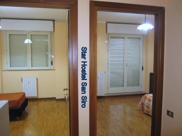 Star Hostel San Siro Fiera : photo 9 de la chambre chambre simple avec salle de bains extérieure privative