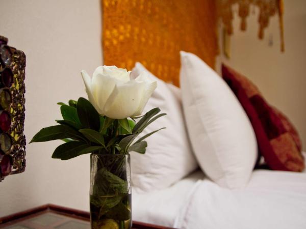 La Casa del Naranjo Hotel Boutique : photo 2 de la chambre chambre avec 2 grands lits queen-size