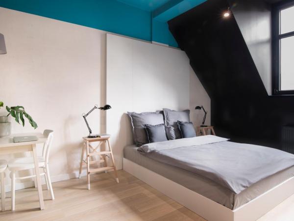 Bike'UP Wrocław : photo 1 de la chambre studio lit king-size