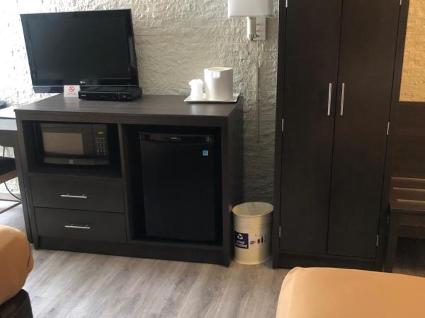 Econo Lodge Metro : photo 5 de la chambre chambre lit king-size - accessible aux personnes à mobilité réduite/non-fumeurs