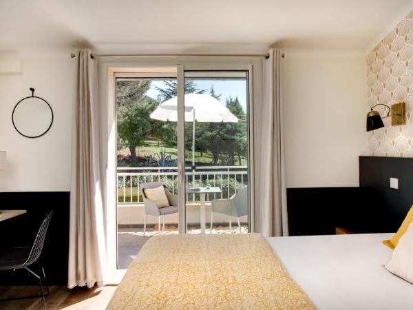 Hôtel & Spa Les Mouettes : photo 4 de la chambre chambre double - vue sur jardin